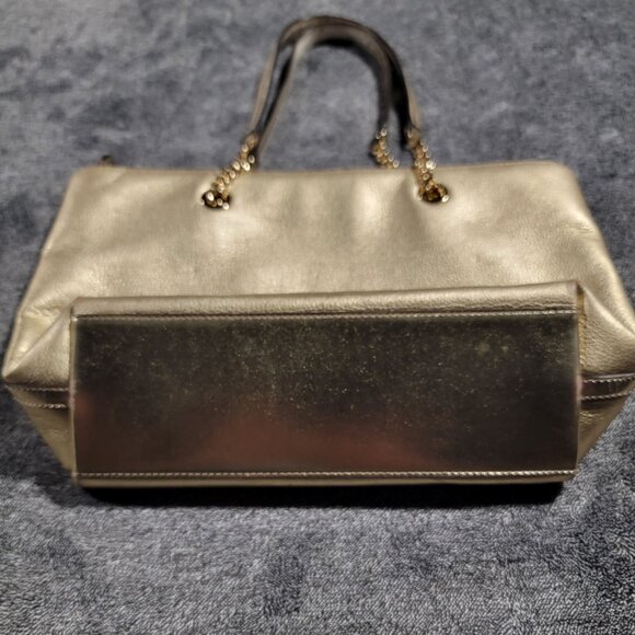 Michael Kors Jet Set Medium Chain Leather Tote Bag - Picture 3 of 5